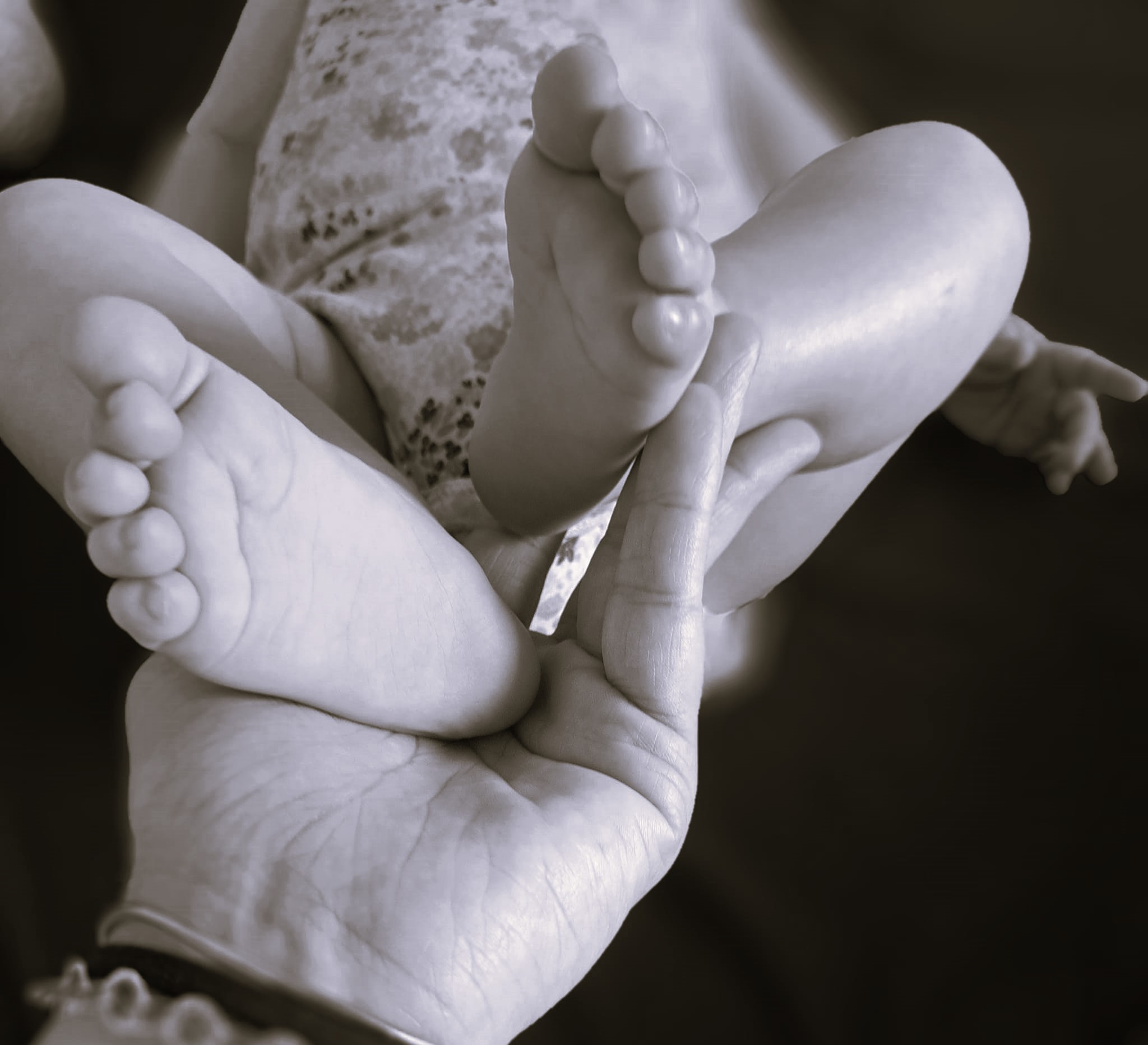 photo 1 de l'atelier réflexologie plantaire bébé